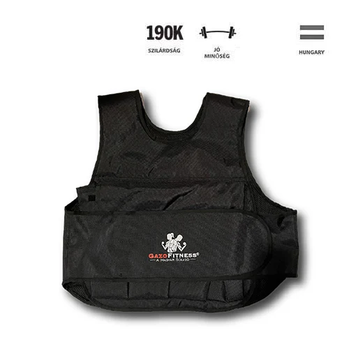 GazoFitness® Állítható Súlymellény 15 Kg
