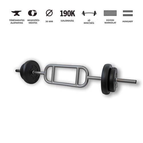 GazoFitness® Bicepsz-Tricepsz Rudas Súlyzó 19 Kg