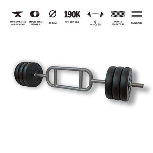 GazoFitness® Bicepsz-Tricepsz Rudas Súlyzó 34 Kg
