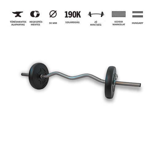 GazoFitness® Francia Rudas Súlyzó 13kg