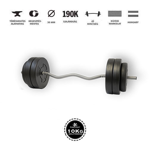 GazoFitness® Francia Rudas Súlyzó 52 Kg