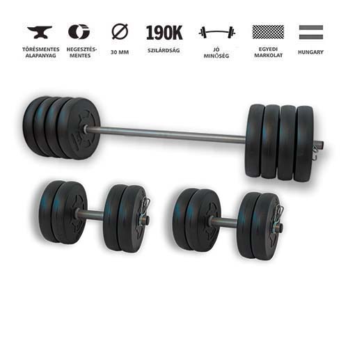 GazoFitness® Hardcore Szett 65 Kg