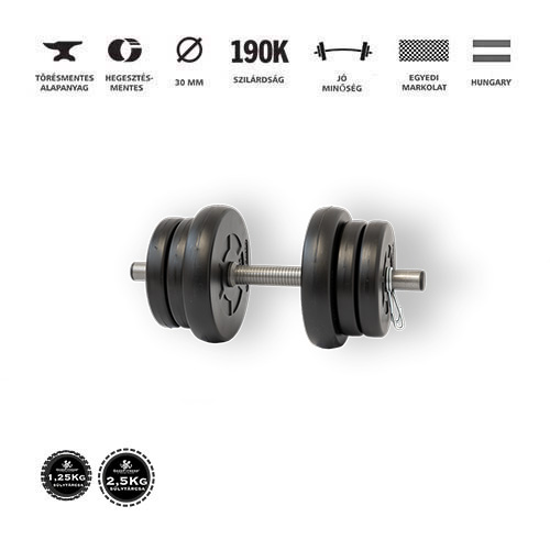 GazoFitness® Hardcore Szuperkészlet 55 Kg – 6. kép