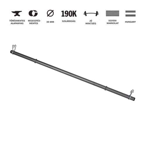 GazoFitness® Hardcore Szuperszett 66 Kg (Menetes kézisúlyzórúddal) – 3. kép