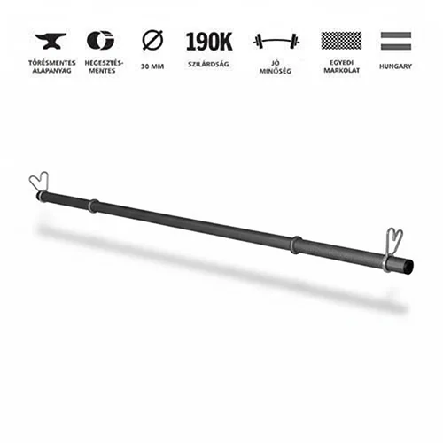 GazoFitness® Hatszögletű súlyzókészlet kétkezes rúddal 8 kg – 2. kép