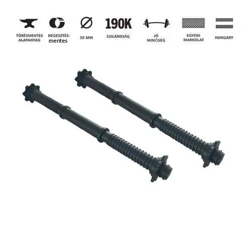 GazoFitness® Hexagon Kézi Súlyzó 1x9,5 Kg /állítható/ – 2. kép