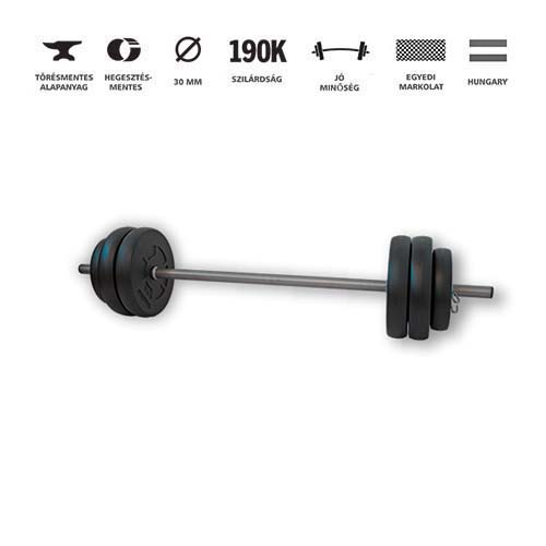 GazoFitness® Kétkezes Súlyzó 27Kg