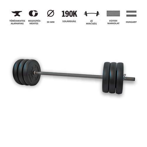 GazoFitness® Kétkezes Súlyzó 33Kg