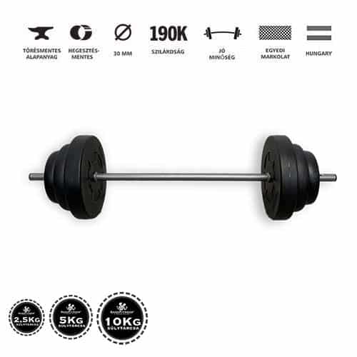 GazoFitness® Kétkezes Súlyzó 37Kg