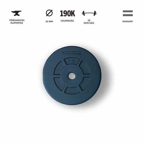 GazoFitness® Kétkezes Súlyzó 41 Kg (150 cm hosszú rúd) – 3. kép