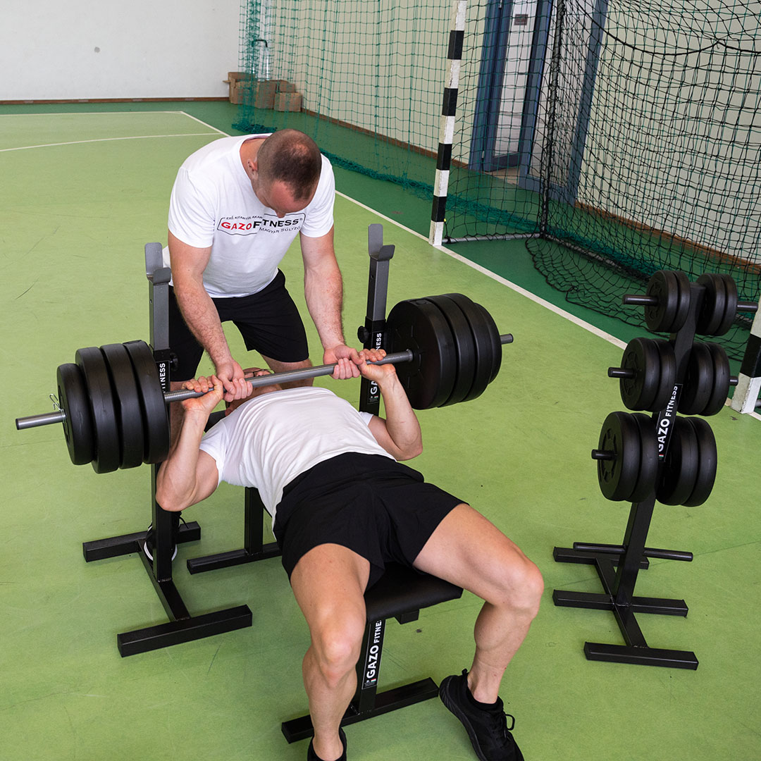 GazoFitness® Kétkezes Súlyzó 65 Kg (150 cm Hosszú Rúddal) – 5. kép