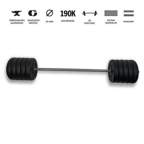GazoFitness® Kétkezes Súlyzó Össz: 55 Kg