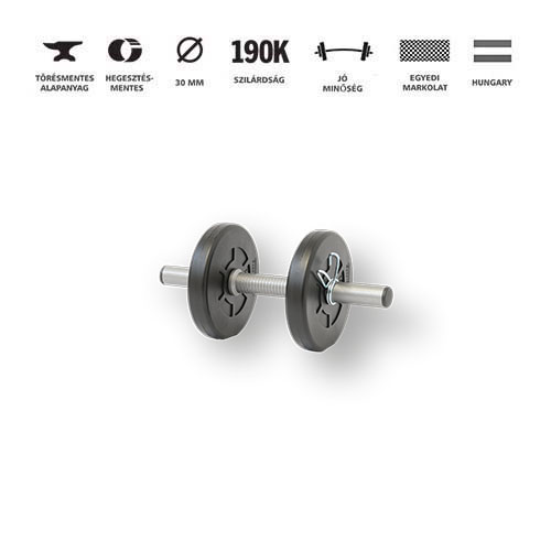 GazoFitness® Kézi Súlyzó 1 x 3 Kg (Össz:3 Kg)