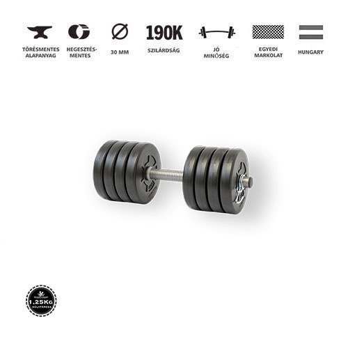 GazoFitness® Kézi Súlyzó 10,5 Kg.