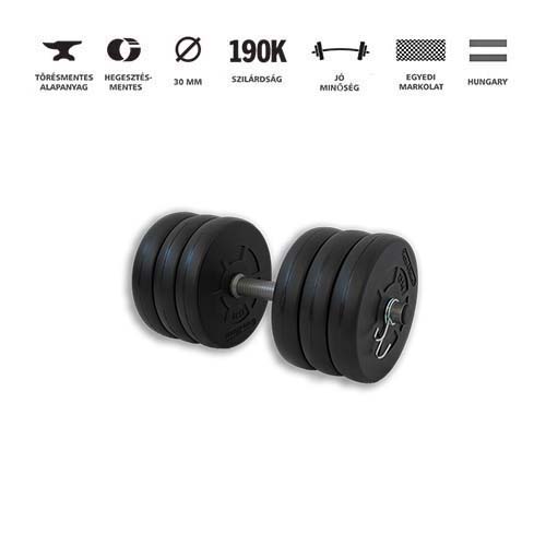 GazoFitness® Kézi Súlyzó 16 Kg