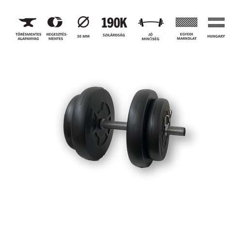 GazoFitness® Kézi Súlyzó 16 Kg