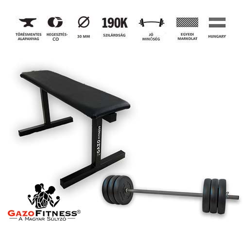 GazoFitness®Pad + Súlyzó 33Kg