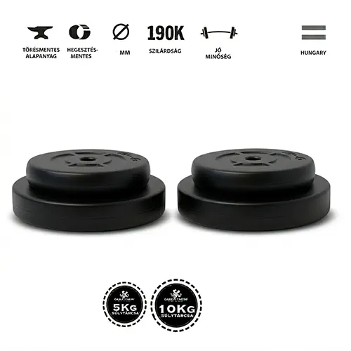 GazoFitness® Súlytárcsa Csomag 30 Kg