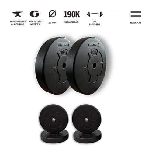 GazoFitness® Súlytárcsa csomag (Össz:35 Kg)